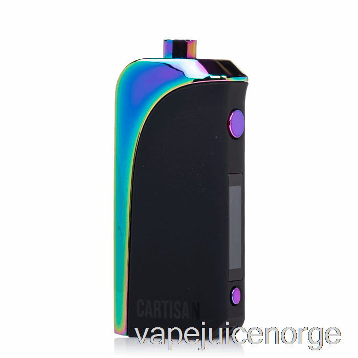Vape Med Nikotin Cartisan Tech Keybd Neo 510 Batteri Svart / Regnbue